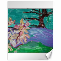 Magnolia By The River Bank Canvas 18  X 24   by bestdesignintheworld