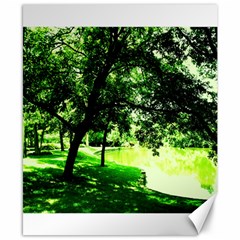 Lake Park 17 Canvas 8  X 10  by bestdesignintheworld