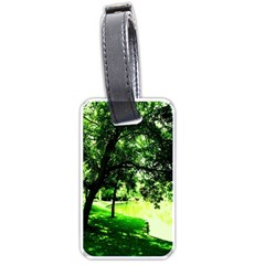 Lake Park 17 Luggage Tags (one Side)  by bestdesignintheworld