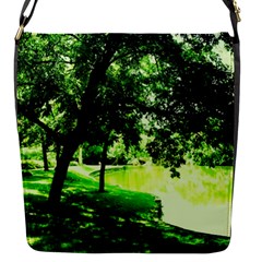 Lake Park 17 Flap Messenger Bag (s) by bestdesignintheworld