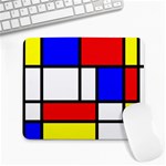 Piet Mondrian Mondriaan Style Large Mousepads Front