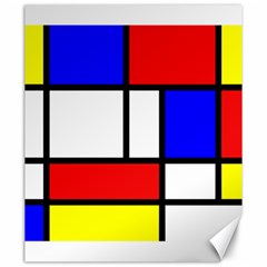 Piet Mondrian Mondriaan Style Canvas 20  X 24   by yoursparklingshop