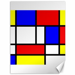 Piet Mondrian Mondriaan Style Canvas 36  X 48   by yoursparklingshop