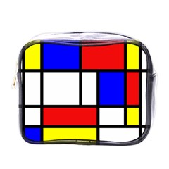 Piet Mondrian Mondriaan Style Mini Toiletries Bags by yoursparklingshop