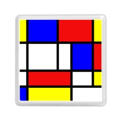 Piet Mondrian Mondriaan Style Memory Card Reader (square)  by yoursparklingshop