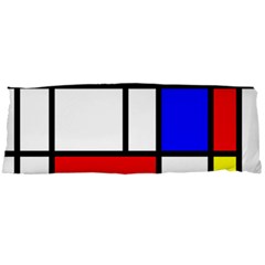 Piet Mondrian Mondriaan Style Body Pillow Case Dakimakura (two Sides) by yoursparklingshop