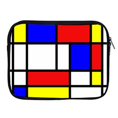 Piet Mondrian Mondriaan Style Apple Ipad 2/3/4 Zipper Cases