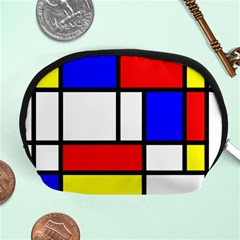 Piet Mondrian Mondriaan Style Accessory Pouches (medium)  by yoursparklingshop