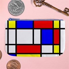 Piet Mondrian Mondriaan Style Large Coin Purse by yoursparklingshop