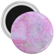 Soft Pink Watercolor Art 3  Magnets by yoursparklingshop