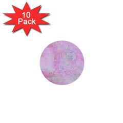 Soft Pink Watercolor Art 1  Mini Buttons (10 Pack)  by yoursparklingshop