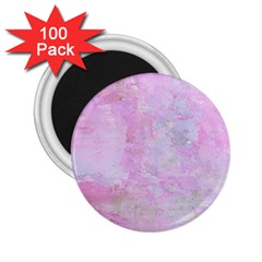 Soft Pink Watercolor Art 2 25  Magnets (100 Pack)  by yoursparklingshop