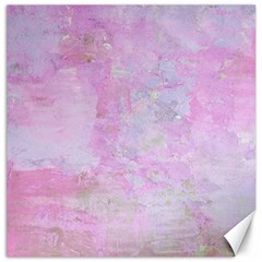 Soft Pink Watercolor Art Canvas 16  X 16   by yoursparklingshop