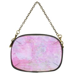 Soft Pink Watercolor Art Chain Purses (one Side)  by yoursparklingshop