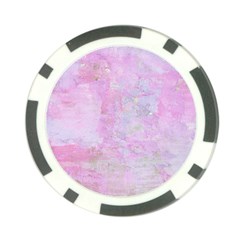 Soft Pink Watercolor Art Poker Chip Card Guard (10 Pack) by yoursparklingshop