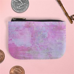 Soft Pink Watercolor Art Mini Coin Purses by yoursparklingshop