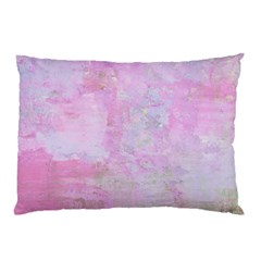 Soft Pink Watercolor Art Pillow Case (two Sides) by yoursparklingshop