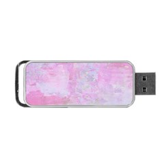 Soft Pink Watercolor Art Portable Usb Flash (two Sides) by yoursparklingshop