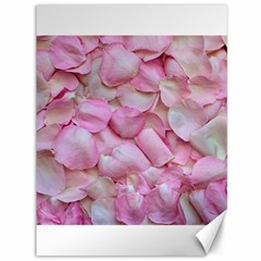 Romantic Pink Rose Petals Floral  Canvas 36  X 48   by yoursparklingshop