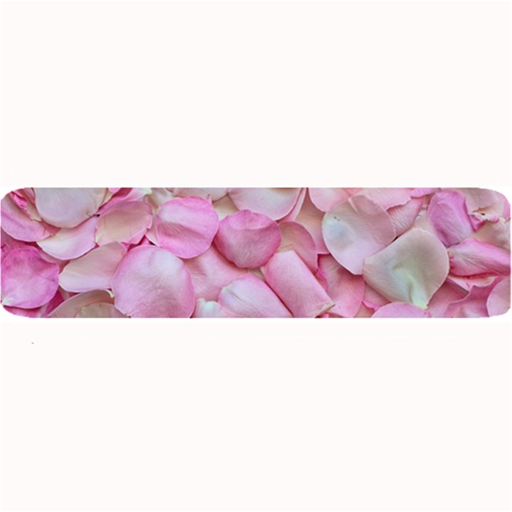 Romantic Pink Rose Petals Floral  Large Bar Mats