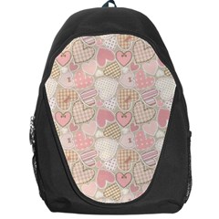 Cute Romantic Hearts Pattern Backpack Bag