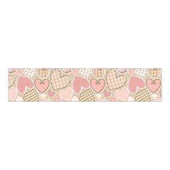 Cute Romantic Hearts Pattern Velvet Scrunchie