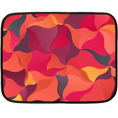 Red Orange Yellow Pink Art Fleece Blanket (mini) by yoursparklingshop