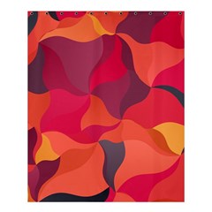 Red Orange Yellow Pink Art Shower Curtain 60  X 72  (medium)  by yoursparklingshop