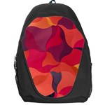 Red Orange Yellow Pink Art Backpack Bag Front