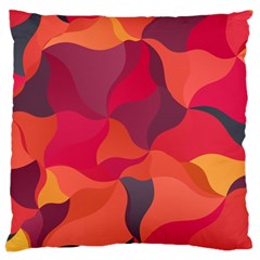 Red Orange Yellow Pink Art Standard Flano Cushion Case (two Sides) by yoursparklingshop