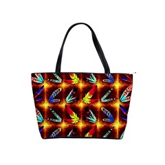 Feathers Shoulder Handbags by ArtworkByPatrick