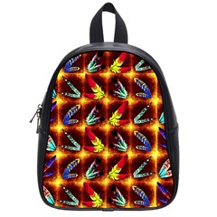 Feathers School Bag (small) by ArtworkByPatrick