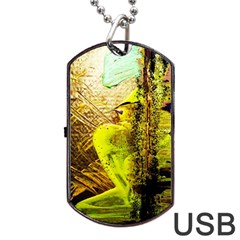 I Wonder 3 Dog Tag Usb Flash (two Sides) by bestdesignintheworld