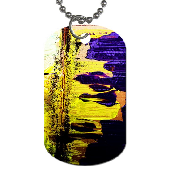 I Wonder 4 Dog Tag (Two Sides)