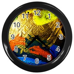 I Wonder 5 Wall Clocks (Black)