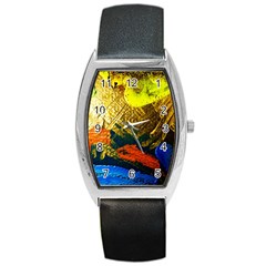 I Wonder 5 Barrel Style Metal Watch