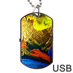 I Wonder 5 Dog Tag USB Flash (Two Sides)