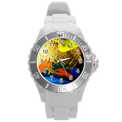 I Wonder 5 Round Plastic Sport Watch (L)