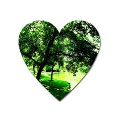 Lake Park 17 Heart Magnet by bestdesignintheworld