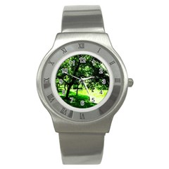 Lake Park 17 Stainless Steel Watch by bestdesignintheworld