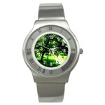 Lake Park 17 Stainless Steel Watch Front