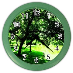 Lake Park 17 Color Wall Clocks by bestdesignintheworld