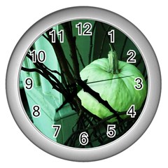 Pumpkin 7 Wall Clocks (Silver) 