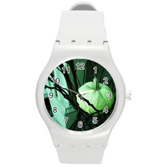 Pumpkin 7 Round Plastic Sport Watch (m)