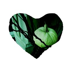 Pumpkin 7 Standard 16  Premium Heart Shape Cushions