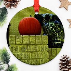 Pumpkins 10 Ornament (round) by bestdesignintheworld