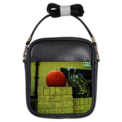 Pumpkins 10 Girls Sling Bags by bestdesignintheworld