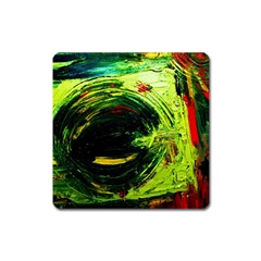 Abandoned Mine 3 Square Magnet by bestdesignintheworld