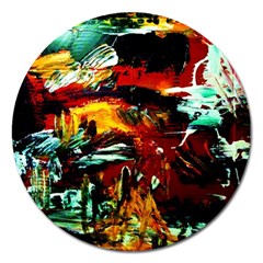 Grand Canyon Sunset Magnet 5  (Round)