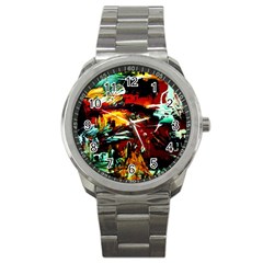 Grand Canyon Sunset Sport Metal Watch by bestdesignintheworld